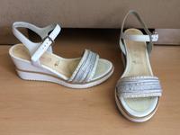 Tamaris Sandalen Gr. 40 weiß Bayern - Gersthofen Vorschau