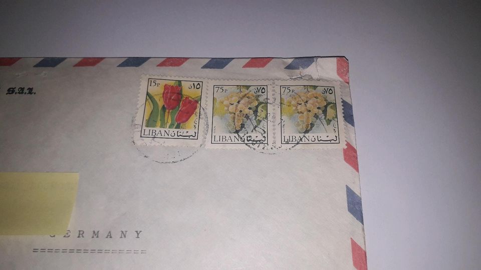 Briefmarken Libanon in Mutterstadt