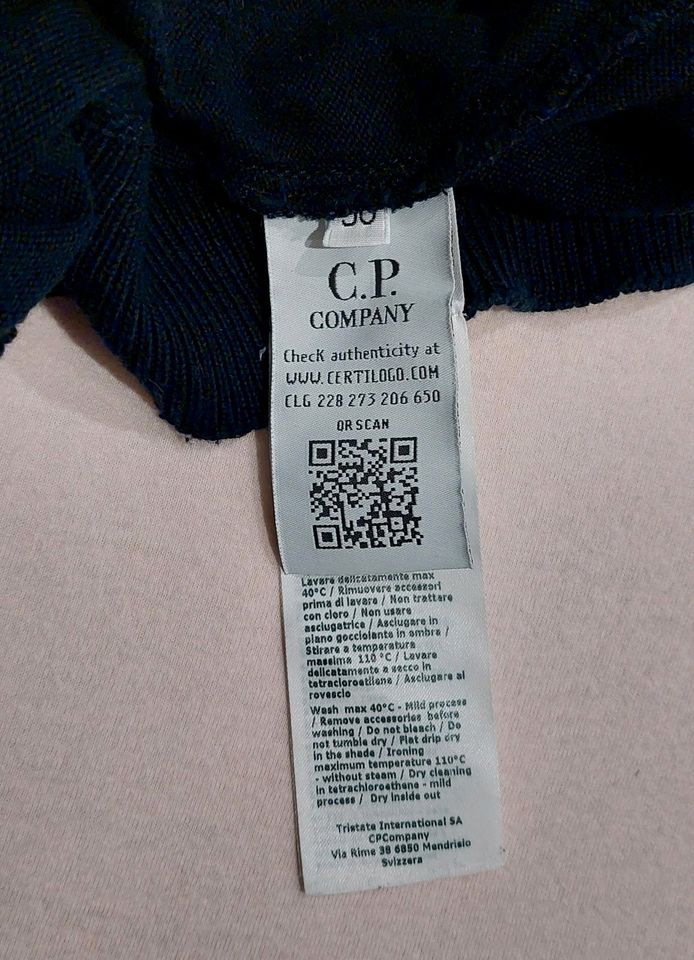 C.P. Company Pullover 50 M Strick schwarz Stone Island in Magdeburg