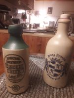 2 Keramik Bierflaschen alt Bayern - Bichl Vorschau