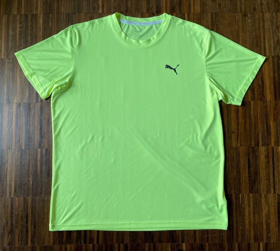 Puma Sport T-Shirt Herren, Dry Cell, neon-gelb, Gr. L in Dresden