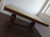 Antiker Tisch, Wohnzimmertisch mit Steinplatte Niedersachsen - Lautenthal Vorschau