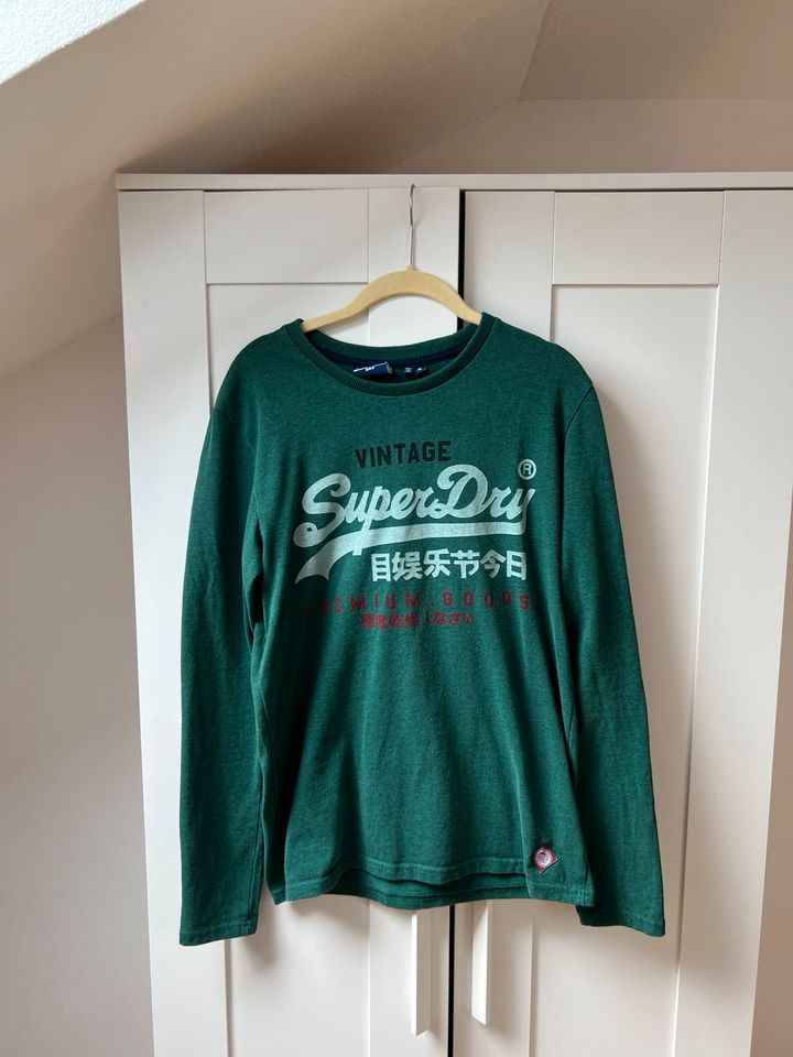 Superdry Sweatshirt - Gr. M - Grün in St. Ingbert