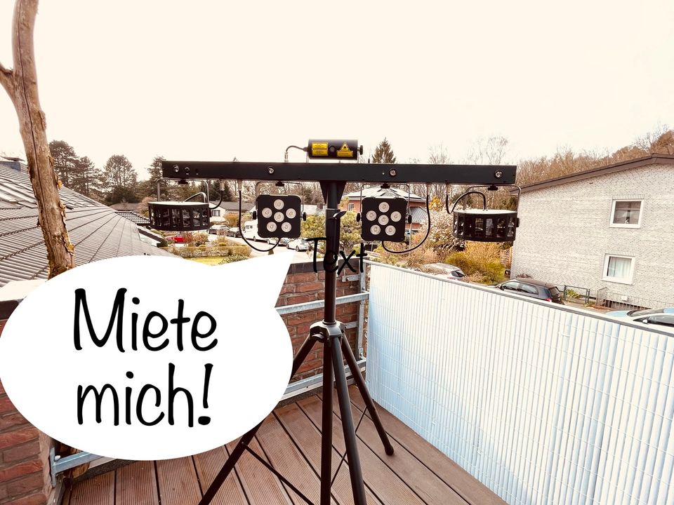 ⚡️Boss-FX-1 Pro LED Bar mieten | Lichteffekte Disco Partylicht ⚡️ in Hamburg