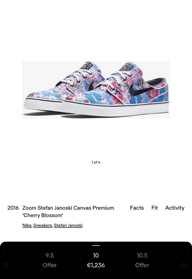 Nike SB Stefan Janoski „Dynamic Pink“ 44 Schuhe Cherry Blossom in Paderborn