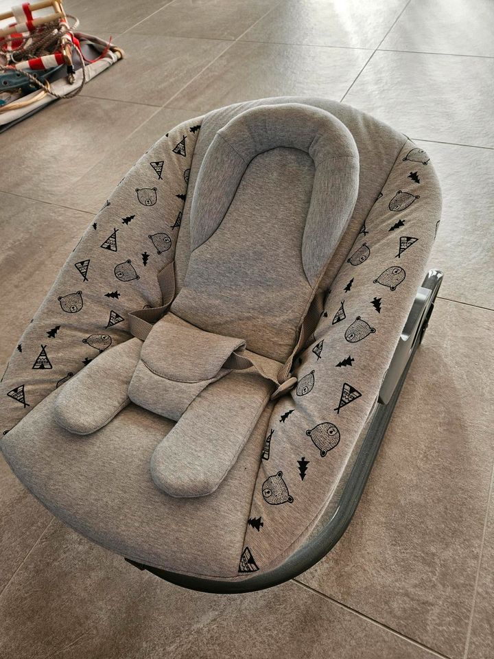 Hauck Alpha Bouncer Premium Neugeborenenaufsatz Babyschale in Berlin