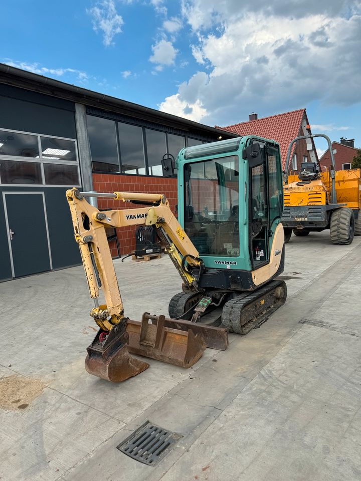 Yanmar SV16 Minibagger 1,7t 2015 Löffelpaket MS01 SV17 EX Vio in Everswinkel