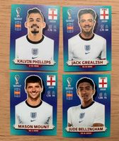 PANINI FUSSBALL WM 2022 ENGLAND STICKER JUDE BELLINGHAM GREALISH Nordrhein-Westfalen - Frechen Vorschau