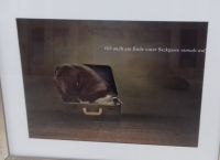 Bild Hund mit positivem Spruch im Passepartout Baden-Württemberg - Unterensingen Vorschau