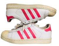 ADIDAS Superstar - white/pink Gr. 38 2/3 ++ cool & stylisch ++ Düsseldorf - Oberkassel Vorschau