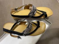 Cox Sommer Sandalen 37 neu mit Etikett Schwarz leder Berlin - Köpenick Vorschau