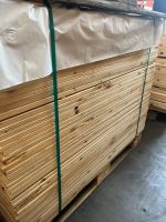 ca. 42 m² Fichte Holz Bretter (5 €/m²) 18x130x1180mm Glattkantbretter Latten Kürzungen Zaunbretter Zaun Holzbretter Holzdielen Terrassenbretter Terrassendielen Restposten Sonderposten PALL068 3240300 Westerwaldkreis - Hahn am See Vorschau