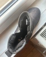 Schwarze Stiefel mit Fell Pankow - Weissensee Vorschau