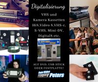 Videokassetten, VHS Bänder, Hi8, Video8,  MiniDV auf USB od. DVD Rheinland-Pfalz - Boppard Vorschau