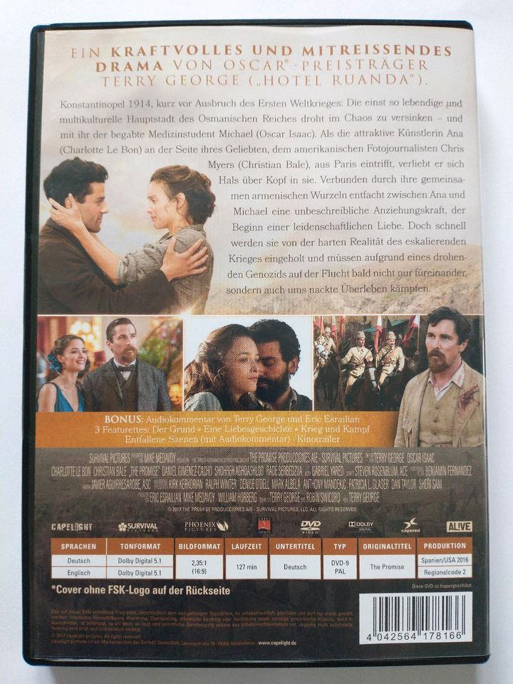 The Promise, die Erinnerung bleibt DVD Christian Bale in Neustadt in Holstein
