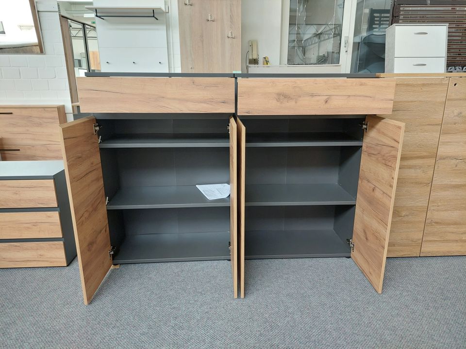 NEU, Büromöbel Set Schreibtisch Arbeitstisch Aktenschrank Büro in Wallenhorst