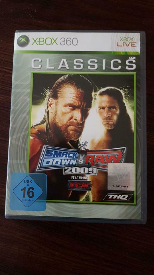 XBOX 360 Classics Smack Down vs. Raw 2009 in Chemnitz