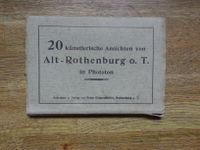 20 künstl.Ansichten von Rothenburg O.T. Bilder Foto Thüringen - Greiz Vorschau