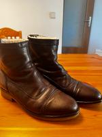 Gefütterte Leder Stiefeletten Berlin - Wannsee Vorschau