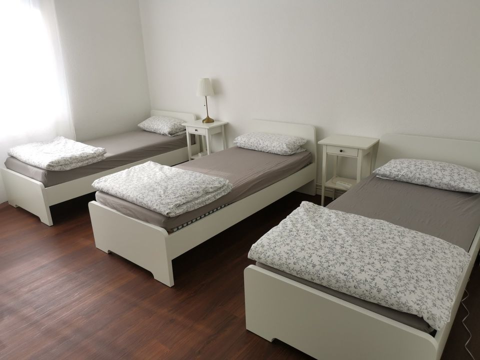 3 x möblierte Monteur Apartment (max. 25 Personen) -Ferienwohnung - 3 Zimmer, ab sofort in Hannover
