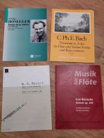 Noten diverse Noten für Querflöte Mozart Bach Reinecke Honneger Niedersachsen - Landesbergen Vorschau