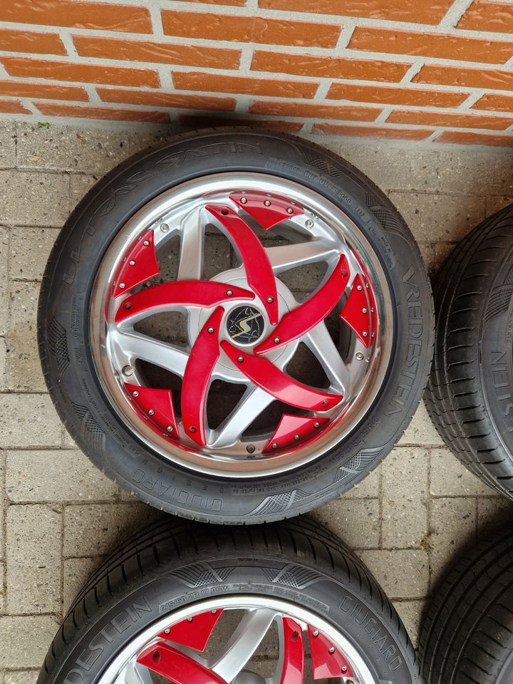 Astra J / K Mokka Schmidt Mystic 7,5x17 mit 215 50 17 5x105 in Emlichheim