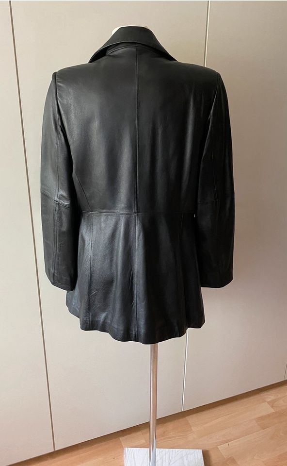 MNG tolle Lamm Lederjacke  Butterweich M schwarz in Meine