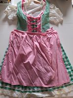 Lukas Dirndl Gr. 38 in rosa grün weiß kariert, Kleid, Kostüm Nordrhein-Westfalen - Marienheide Vorschau