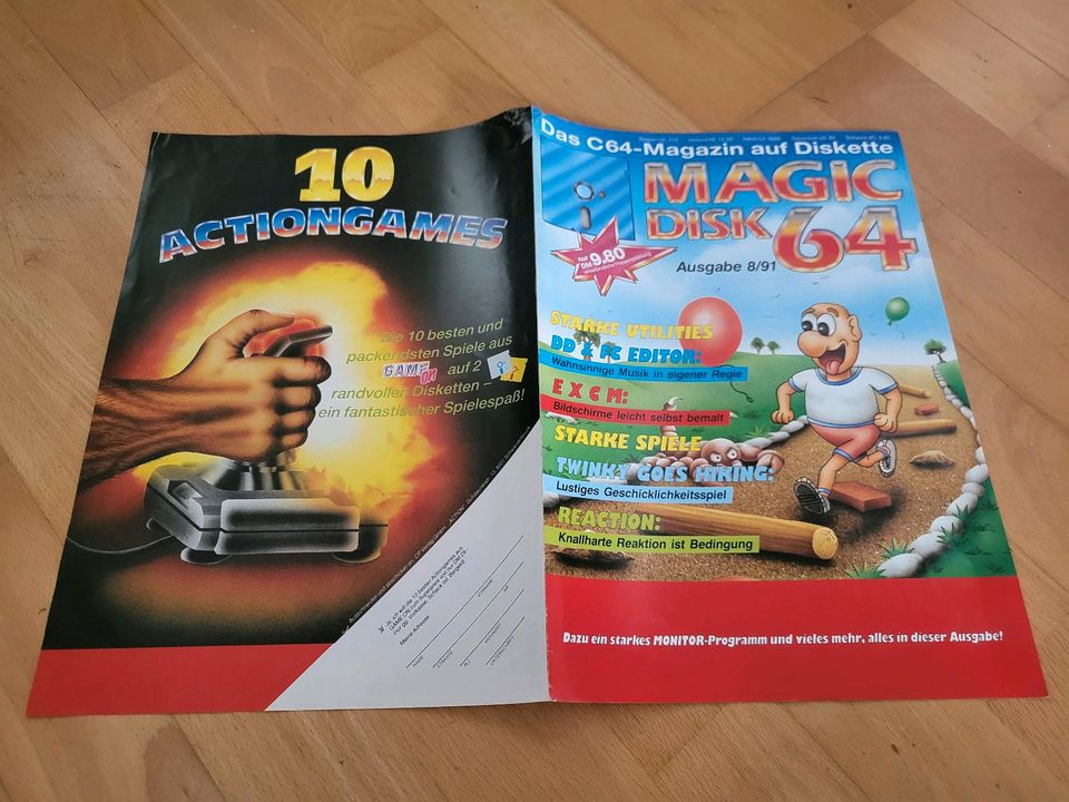 Magic Disk 64, C64 Spiele,  C64 Magazin 1990, 1991, 1992, 1993 in Jever
