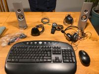 PC Zubehör Tastatur Maus Lautsprecher Headset Medion Logitech Bayern - Scheyern Vorschau