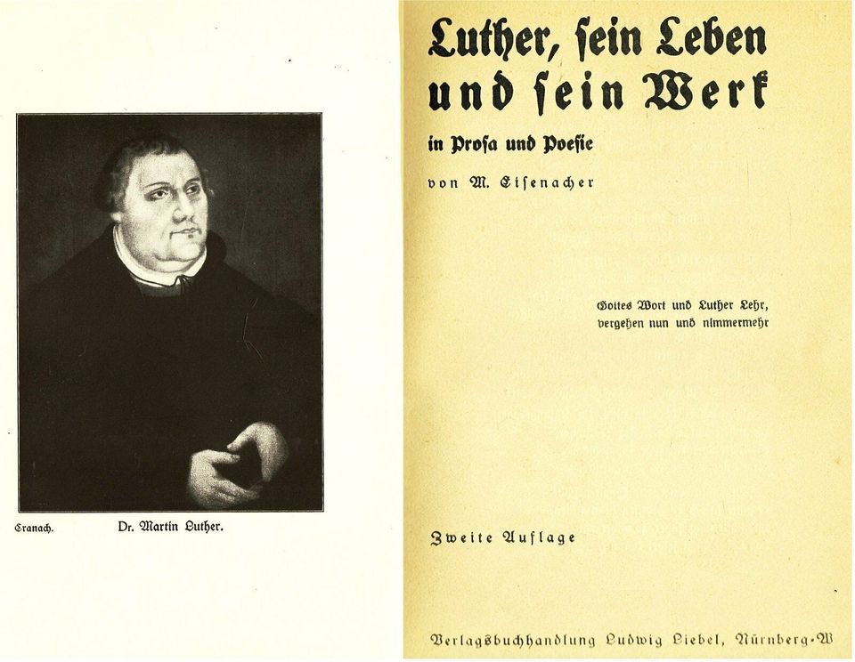 Luther - Sein Leben und sein Werk - In Prosa und Poesie in Groß-Gerau