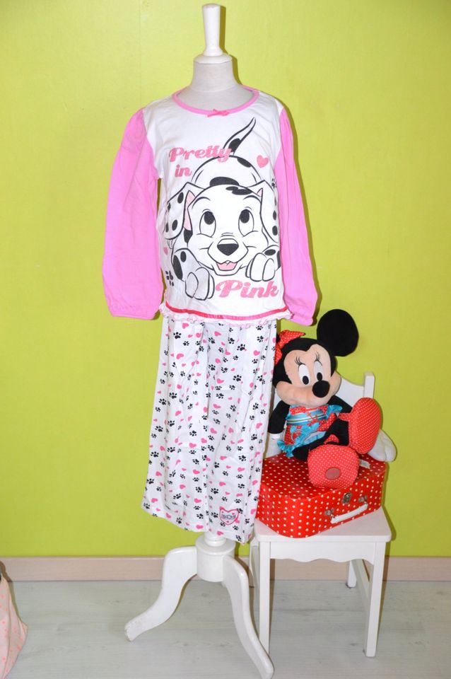 BHS at Disney Pyjama 101 Dalmatiner Schlafanzug Schlafi 128 in Weinheim