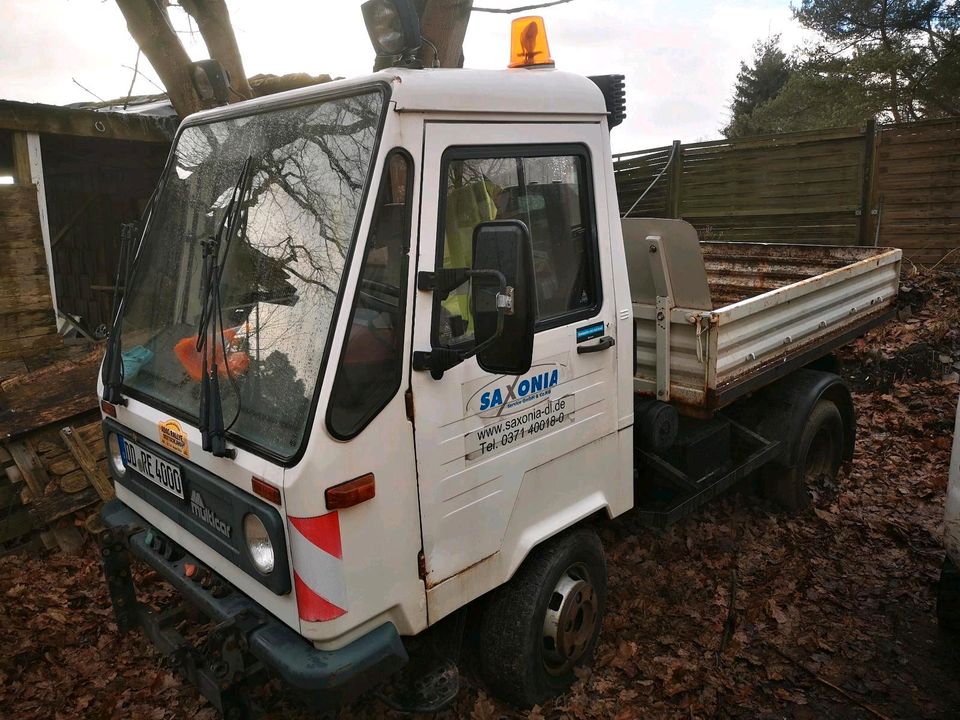 Multicar M26  3Seitenkipper Fronthydraulik Schiebeschild in Dresden