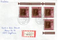 Briefmarken Sammlungsauflösung 20 Einschreiben hohe Frankaturen Kiel - Pries-Friedrichsort Vorschau