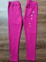 Leggings Gr. 140 Set 2 Stück rosa pink Sterne silber Hose Bayern - Fürsteneck Vorschau