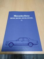 Mercedes-Benz 380er, 500er original Prospekt  W126 Berlin - Lichtenberg Vorschau
