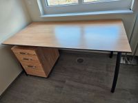 Schreibtisch, Rollcontainer und Bürostuhl Hessen - Butzbach Vorschau