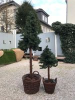 Set aus 2 künstlichen Deko Weihnachtsbäumen Nordrhein-Westfalen - Paderborn Vorschau