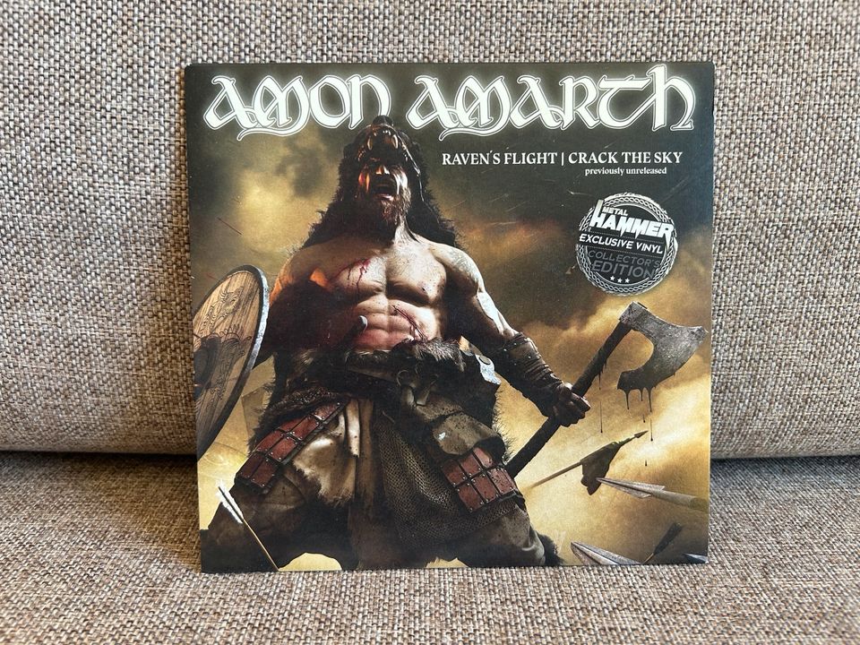 Amon Amarth 7“ LP Raven‘s Flight/ Crack the Sky in Berlin