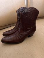 Braune Stiefelette im Cowboy Style 37,5 Niedersachsen - Sehlde Vorschau