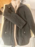Jacke Mantel Parka Pelz Damen Größe 38 Leipzig - Burghausen-Rückmarsdorf Vorschau