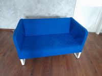 Sofa Couch 2 Sitzer blau Kindersofa Brandenburg - Zehdenick Vorschau