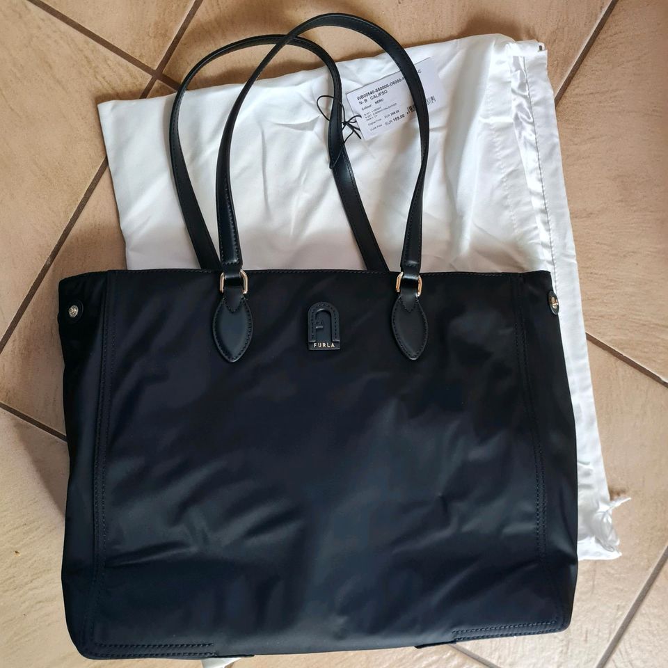 Tasche Shopper Tote Handtasche Furla Calypso Nero schwarz neu in Abtsgmünd