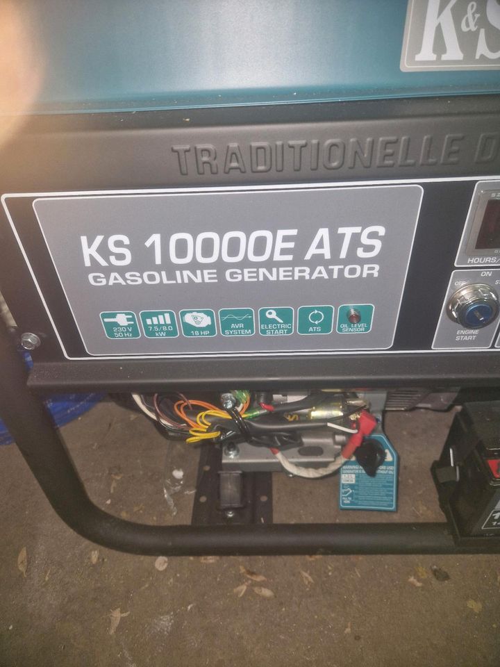 NEU Könner & Söhnen Stromerzeuger KS 10000E ATS - Generator in Duisburg