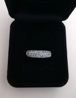 Pavé- Ring Diamonique Softblau Sterling Silber 925 G. 19 neu Friedrichshain-Kreuzberg - Friedrichshain Vorschau