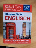 Quick Lernbox, Englisch, Klasse 5 - 10, 250 Lernkarten und mehr Nordrhein-Westfalen - Lippetal Vorschau