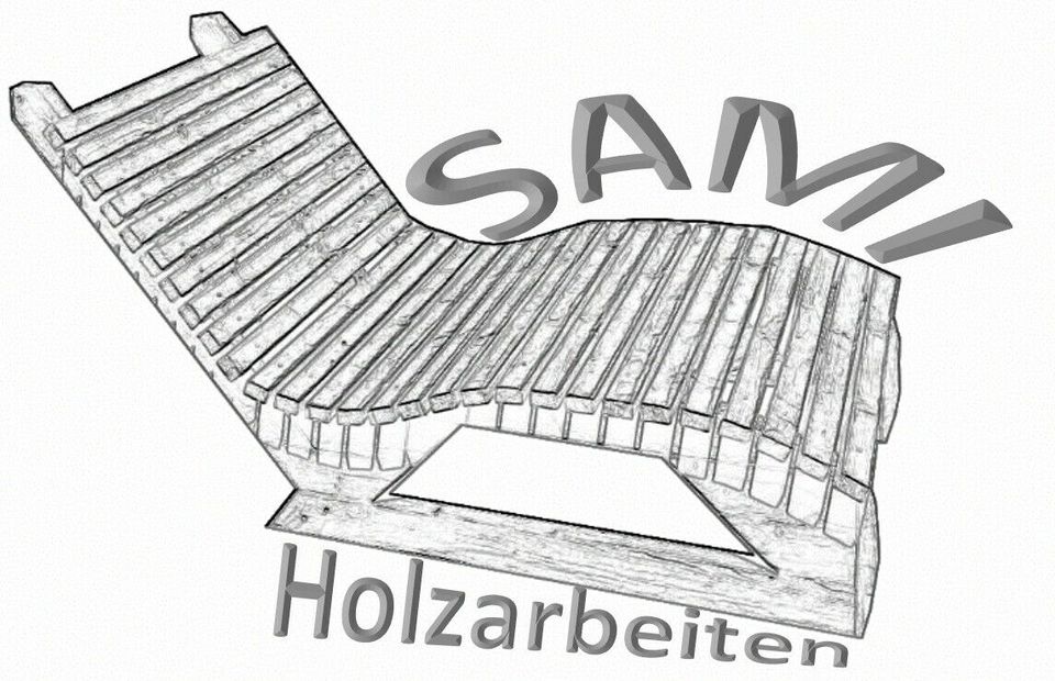 Waldsofa/Wellenliege/Saunaliege 120cm breit komplett aus in Warstein