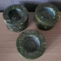 3 Edelstein Teelichter Serpentin ca. 2 kg / Klaus Drexel Niedersachsen - Ganderkesee Vorschau