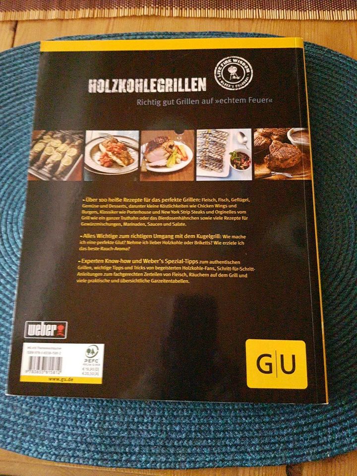 Weber's Grillen mit Holzkohle Buch in Leverkusen