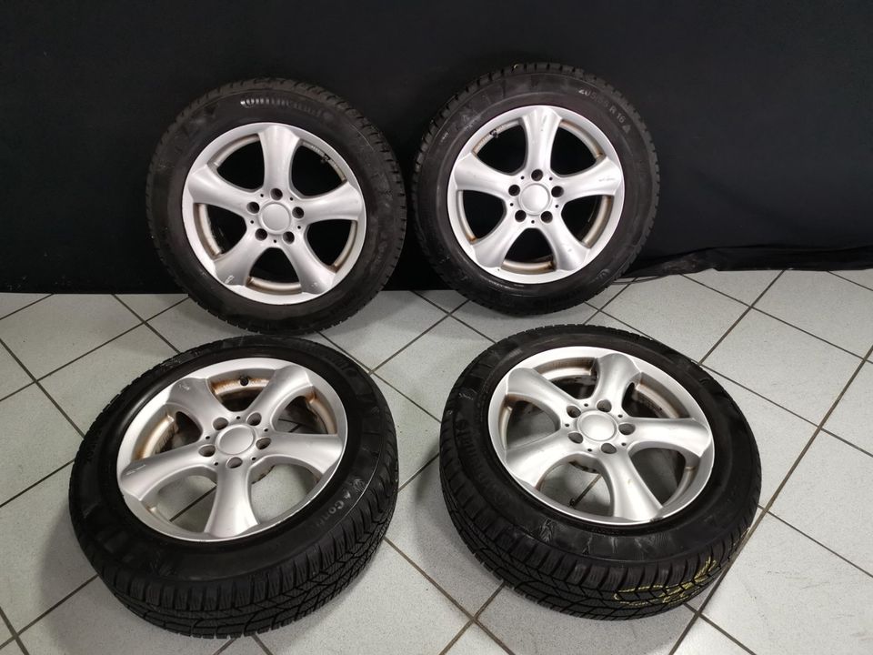 Mercedes C Klasse Alufelgen Winterreifen 205/55R16 A117 in Burscheid